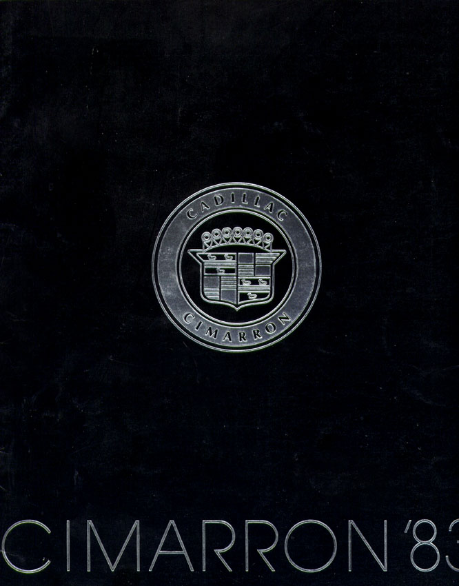 1983 Cadillac Cimarron Brochure